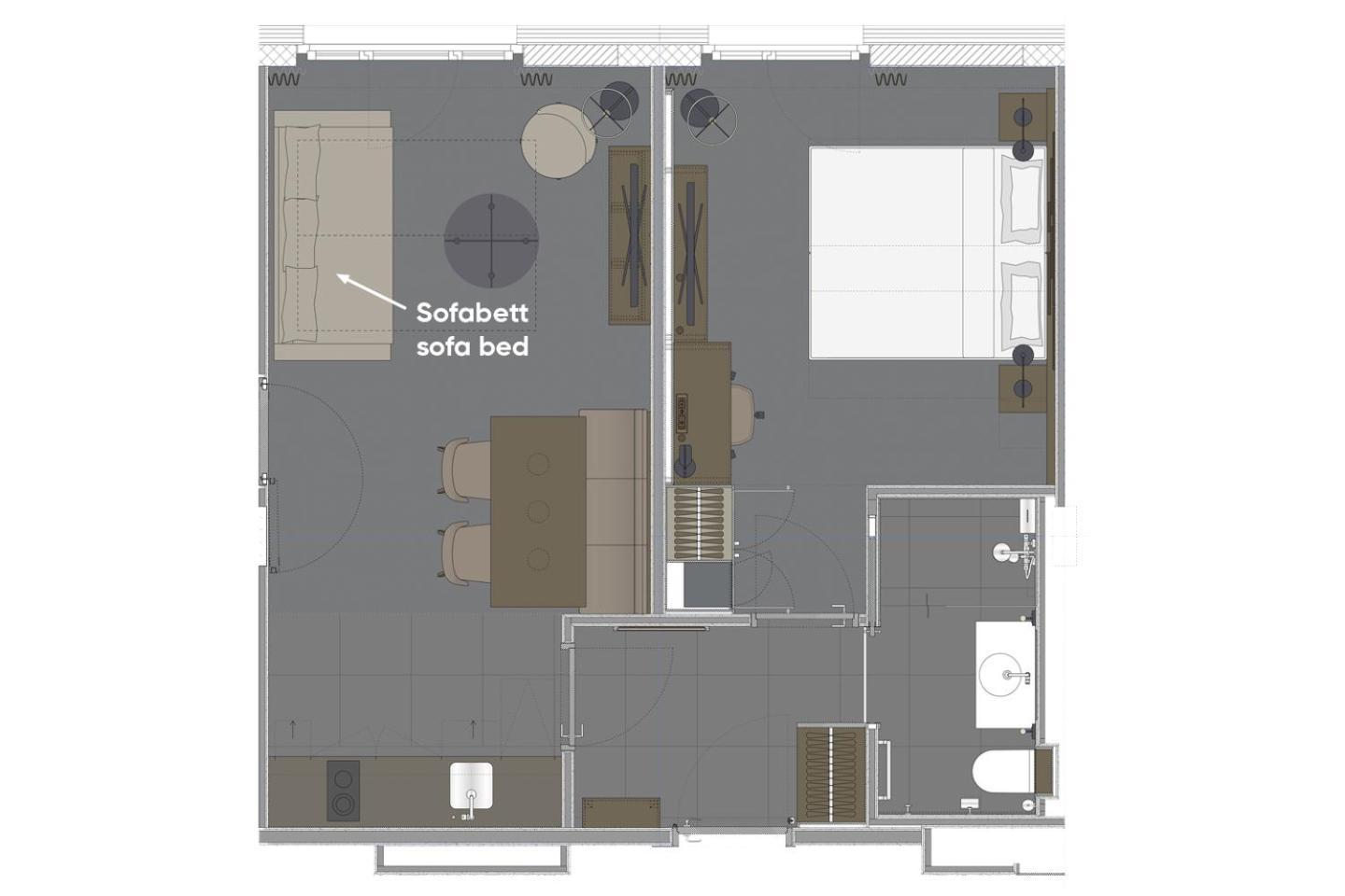 Acasa Suites Zurich Room photo
